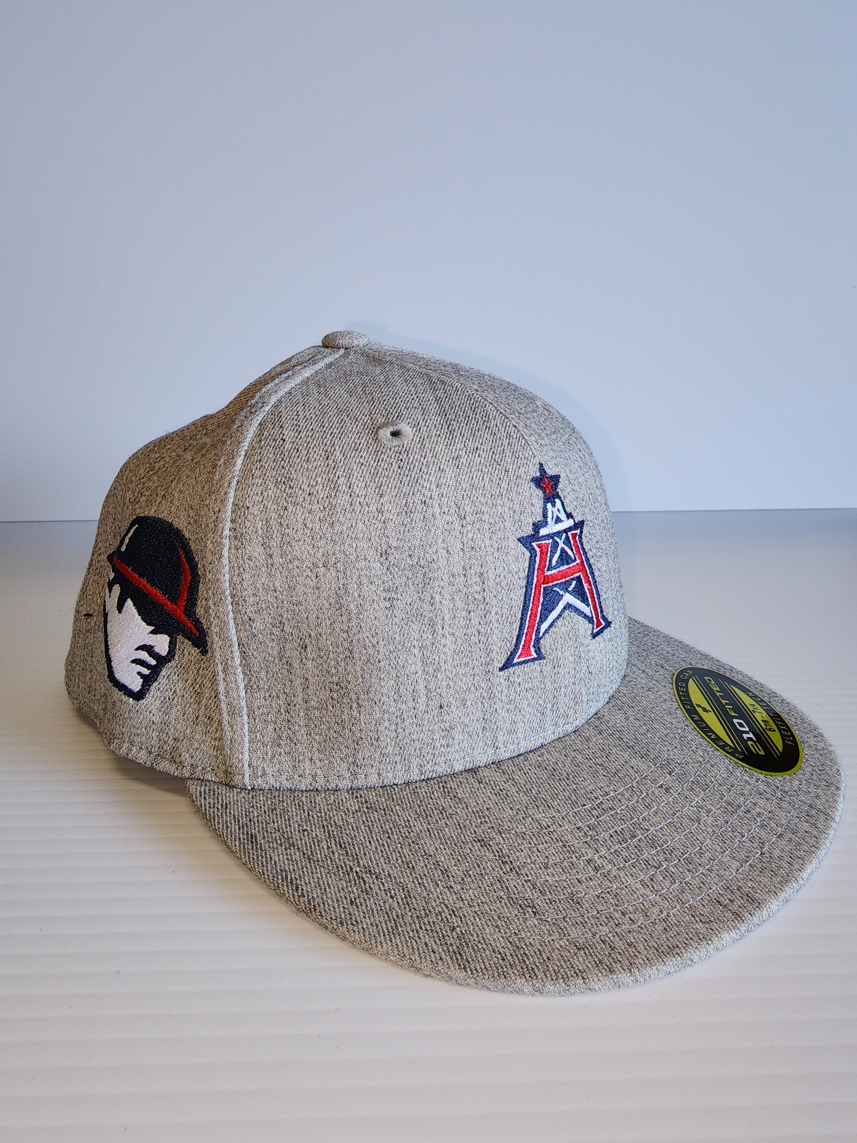 Houston Oilers Heather Grey Flexfit 6210 Semi Fitted Cap – Ugly Guppy
