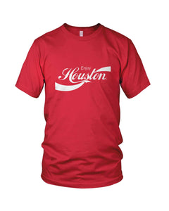 Enjoy Houston Coca Cola t shirt from Ugly Guppy