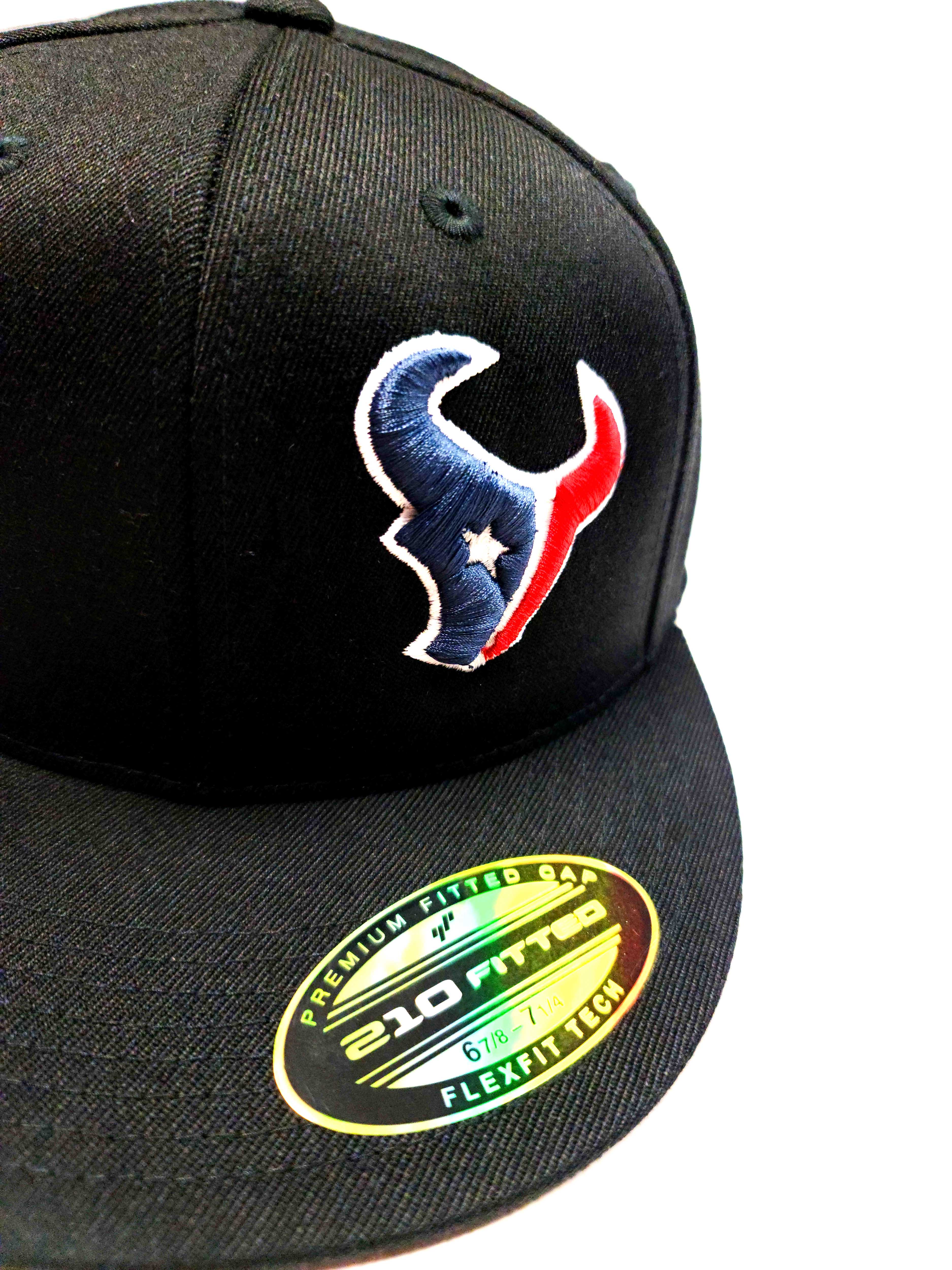 Houston Texans Puff logo close up