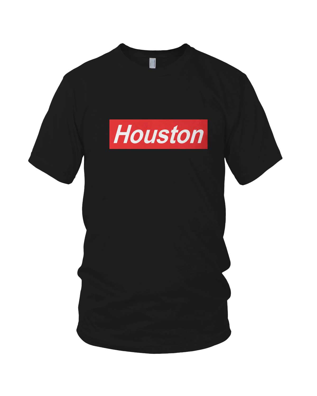 Houston Supreme themed shirt front view